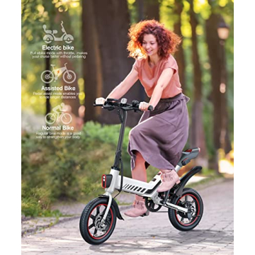 Sailnovo Electric Bike for Adults and Teens, 18.5MPH