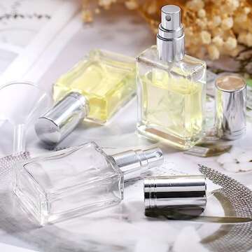 Foraineam 18 Pack Fine Mist Atomizer Spray Bottles 15ml