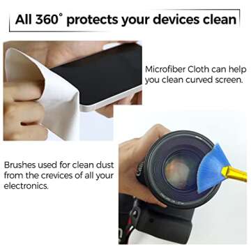JiaTeums Portable Screen Cleaner Kit for Electronics