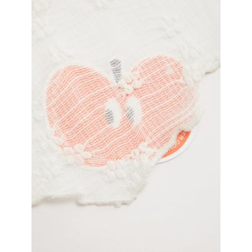 CIDER Lace Square Neck Knotted Long Sleeve Top | Elegant Beige