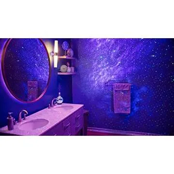 BlissLights Sky Lite - LED Laser Star Projector, Galaxy Lighting, Nebula Lamp for Gaming Room, Home Theater, Bedroom Night Light (Green Stars)