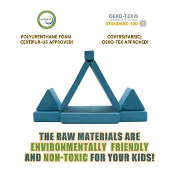 Jela Kids Couch Modular Play Sofa for Toddlers and Families