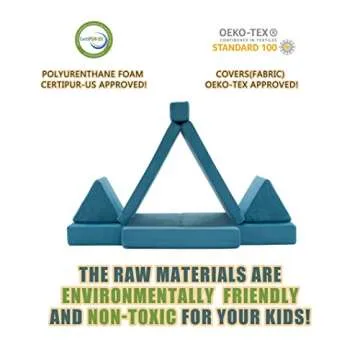 Jela Kids Couch Modular Play Sofa for Toddlers and Families