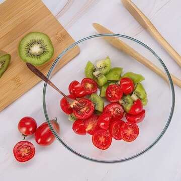 FOYO Glass Mixing Bowls Set - Durable & Versatile Kitchen Essential