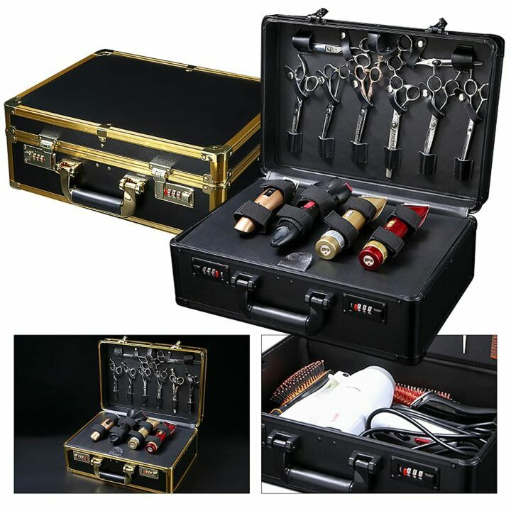 Professional Barber Hair Cutting Tool Organizer Case