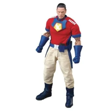 Beast Kingdom The Suicide Squad: Peacemaker DAH-036 Dynamic 8ction Heroes Action Figure, Multicolor