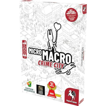 Exciting MicroMacro: Crime City Board Game for Families