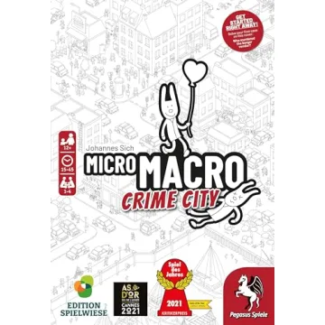 Exciting MicroMacro: Crime City Board Game for Families