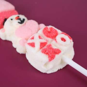 Albert's Adorable Spring Themed Marshmallow Kabobs