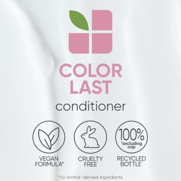 Biolage Color Last Conditioner | Color Safe Conditioner | Helps Maintain Depth & Shine | For Color-Treated Hair | Paraben & Silicone-Free | Vegan​| Cruelty Free | 33.8 Fl. Oz