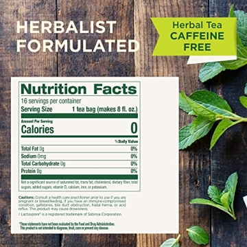 Traditional Medicinals Organic Triple Mint Tea for Digestion