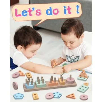 Montessori Toys for Toddlers 1-2, Shape Sorter Magic