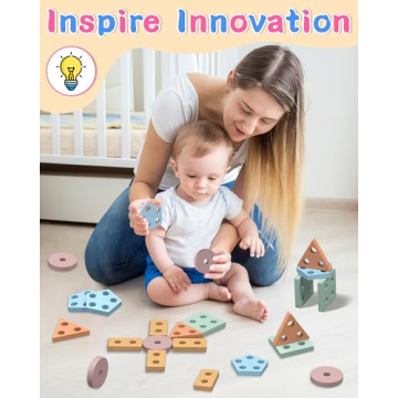 Montessori Toys for Toddlers 1-2, Shape Sorter Magic