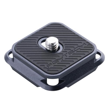 PGYTECH Arca-Type Quick Release Camera Plate: Ideal for Tripods, Monopods, and Sliders