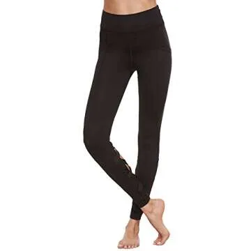 SweatyRocks Women's Stylish Cut Out Leggings for Fitness