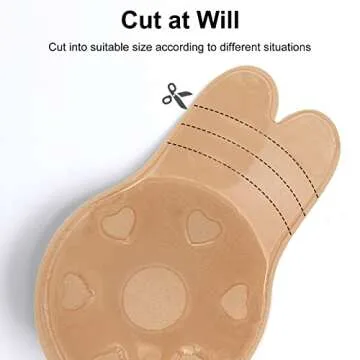 FAHZON Invisible Sticky Bra for Comfort & Lift