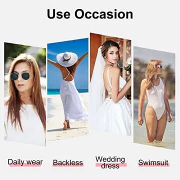 FAHZON Invisible Sticky Bra for Comfort & Lift