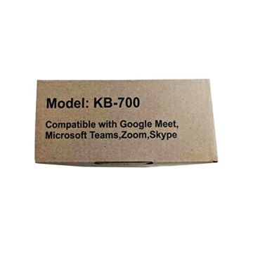 Kitchbai 4K USB Document Camera for Teacher, 8MP Webcam & Visualiser for A3 Size with Dual Microphones, 3-Level LED Light, Image Invert, Foldable for Live Demo, Work with Windows, macOS and Chrome OS