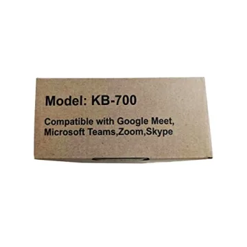 Kitchbai 4K USB Document Camera for Teacher, 8MP Webcam & Visualiser for A3 Size with Dual Microphones, 3-Level LED Light, Image Invert, Foldable for Live Demo, Work with Windows, macOS and Chrome OS