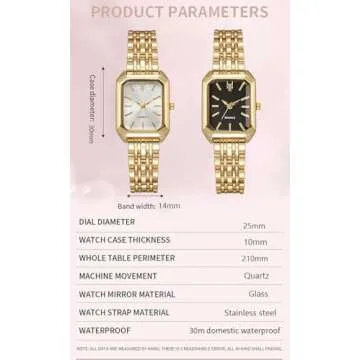 BESTKANG Women's Minimalist Gold Watch - Timeless Style