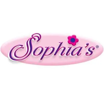 Sophia's Unicorn Slippers with Rainbow Hair and Gold Horn for 18 Inch Dolls, White