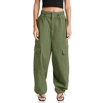Cicy Bell Women's Wide Leg Cargo Pants for Fashion