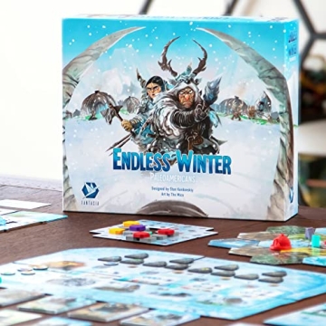 Endless Winter Paleoamericans Board Game for All Ages