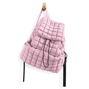 Stylish Lightweight Quilted Backpack for Women