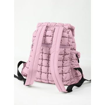 Stylish Lightweight Quilted Backpack for Women