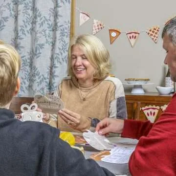 Big Dot of Happiness Happy Thanksgiving Games, Fun Thanksgiving Games for Family, Thanksgiving Games for Kids, 4 Fall Harvest Party Games, 10 Cards Each, Gamerific Bundle