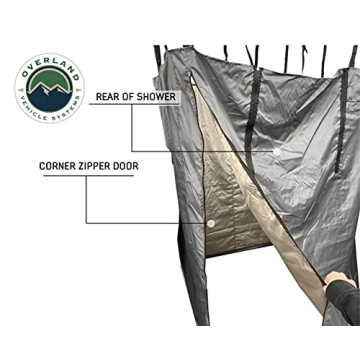 Portable Nomadic Car Side Shower Room for Outdoor Use