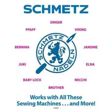 SCHMETZ Universal Sewing Machine Needles - 30 Durable Needles