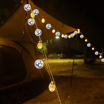 27 PCS Disco Ball Cake Decoration for Celebrations