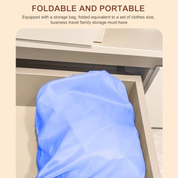 Portable Clothes Dryer Upgraded to Quickly Dry A Large Number of Clothes and Shoes. Travel Mini 900w Dryer Machine, Compact Dryer for Family, Apartment, RV and Travel