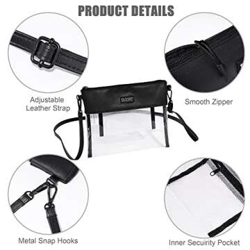 DUORT Clear Bag Stadium Approved for Concerts and Events