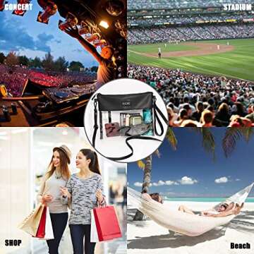 DUORT Clear Bag Stadium Approved for Concerts and Events