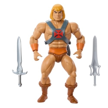 Mattel Masters of the Universe Origins He-Man Action Figure 5.5-inch with Mini-Comic