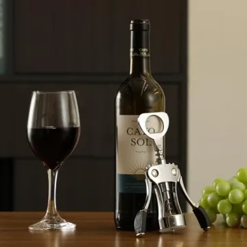 Wine Opener Bundle with Stopper and Cutter for Wine Lovers