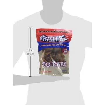 Scott Pet GRILLERZ Pig Ears 12CT
