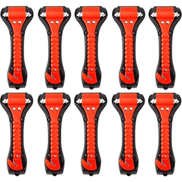 10 PCS Car Safety Hammer Emergency Escape Tool for Rescue & Safe Driving
