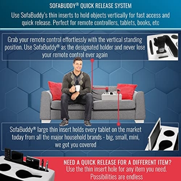 Sofa Buddy Couch Cup Holder - Spill-Free Sofa Accessory