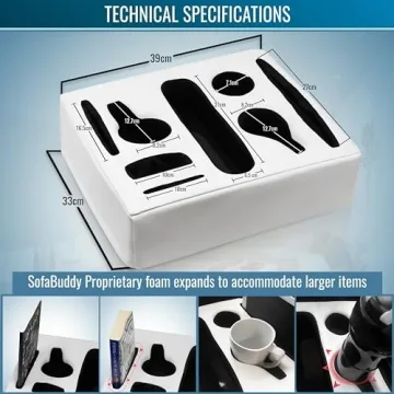 Sofa Buddy Couch Cup Holder - Spill-Free Sofa Accessory