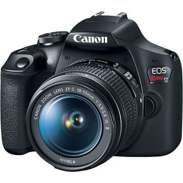 Canon Rebel T7 Camera with 18-55mm II Lens