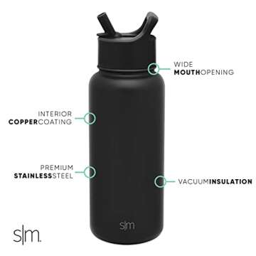 Simple Modern Leakproof Water Bottle - Stylish Hydration Solution