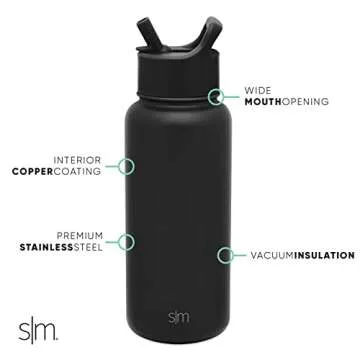 Simple Modern Leakproof Water Bottle - Stylish Hydration Solution