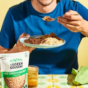 A Dozen Cousins Microwaveable Rice Packets | 7g Protein