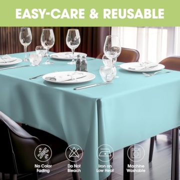 Durable Pureegg Rectangle Table Cloth for Every Occasion