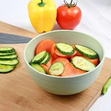 Buy DUOLUV Unbreakable Cereal Bowls - Eco-Friendly Set