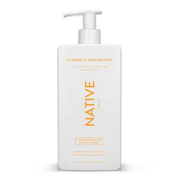Native Vegan Strengthening Conditioner with Almond & Shea butter, Clean, Sulfate, Paraben and Silico...