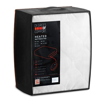 Degrees Of Comfort Heated Mattress Pad For Cozy Sleep